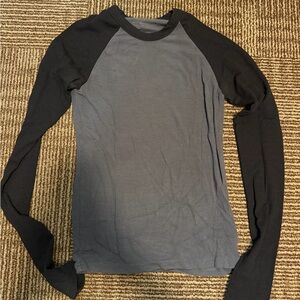 Brandy Melville Blue Two Toned Longsleeve